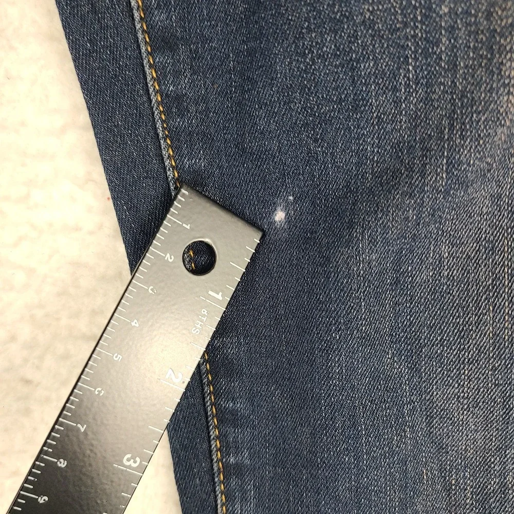 Lucky Brand Jeans Boys 18‎ Blue Classic Straight Leg Dark Wash Denim *